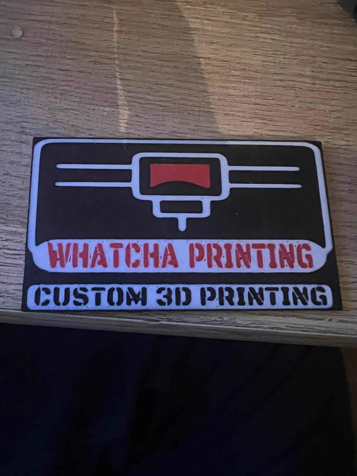 3D Printed Custom Cover Card