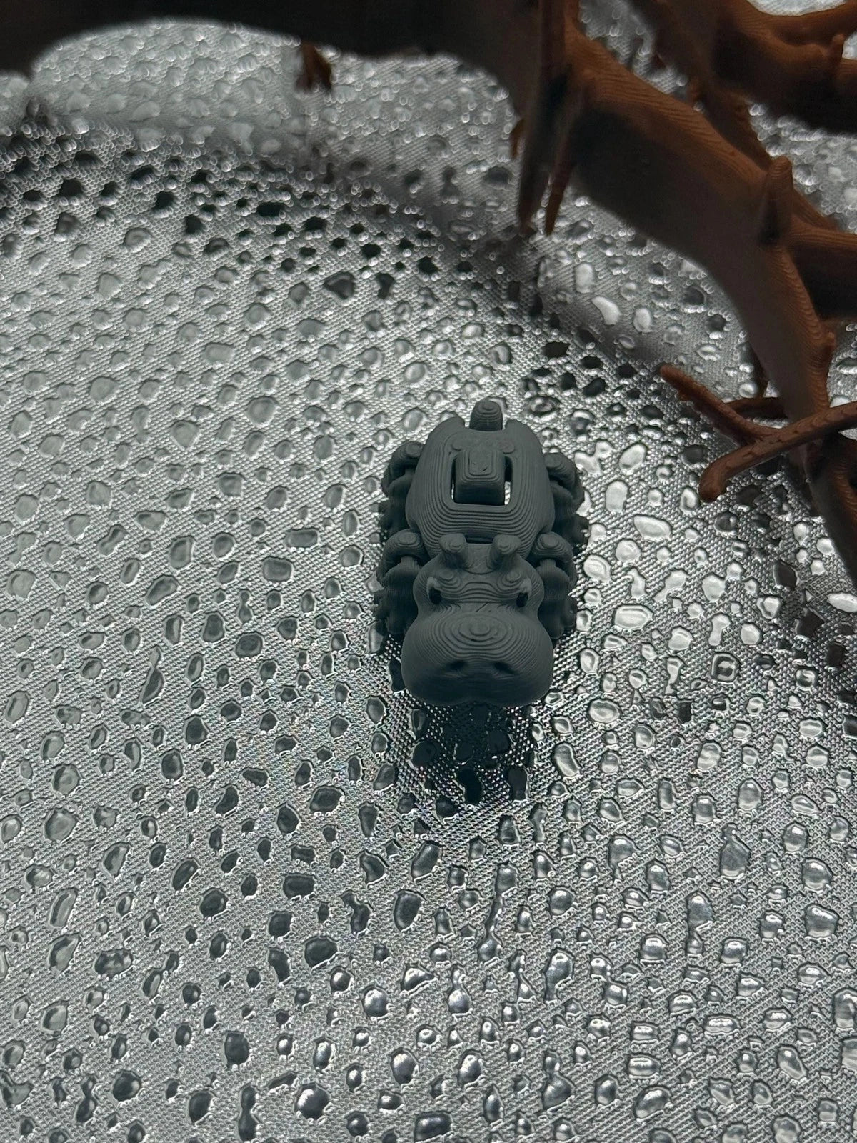 3D Printed Articulated Baby Print-A-Pal Hippo- It's "hippo-sitively" charming!