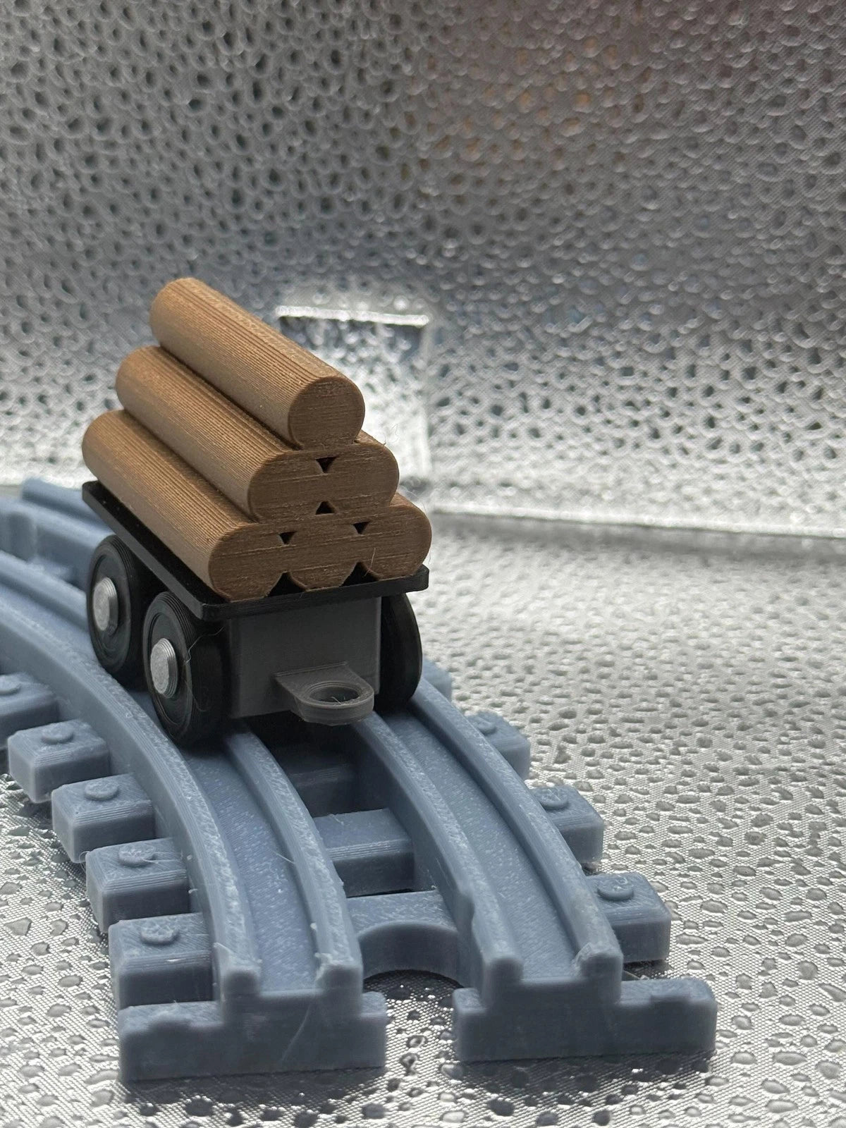 3D Printed Tiny Log Car