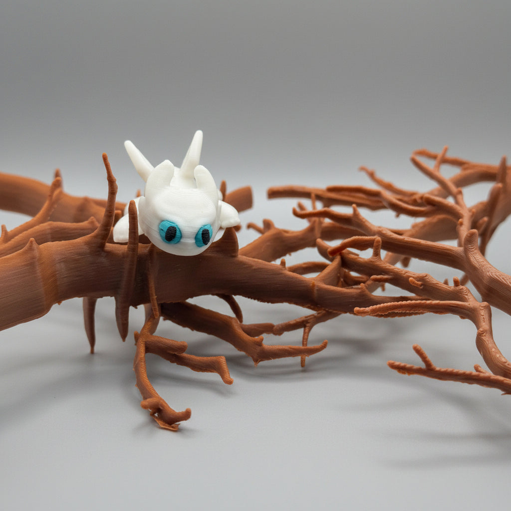 Mini Articulated Dragon Toy | Poseable Fantasy Creature 3D Printed