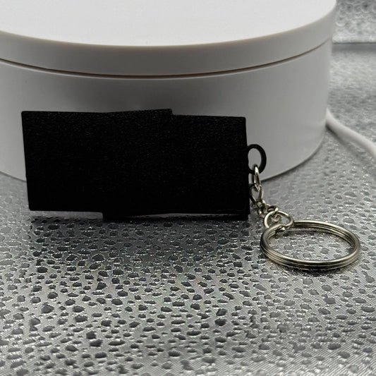 Custom NFC Tag Keychain – 3D Printed Logo for Business Contact Sharing