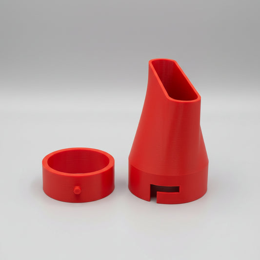 Milwaukee 2724-20 M18 Leaf Blower Flat Nozzle Tip 3D Printed