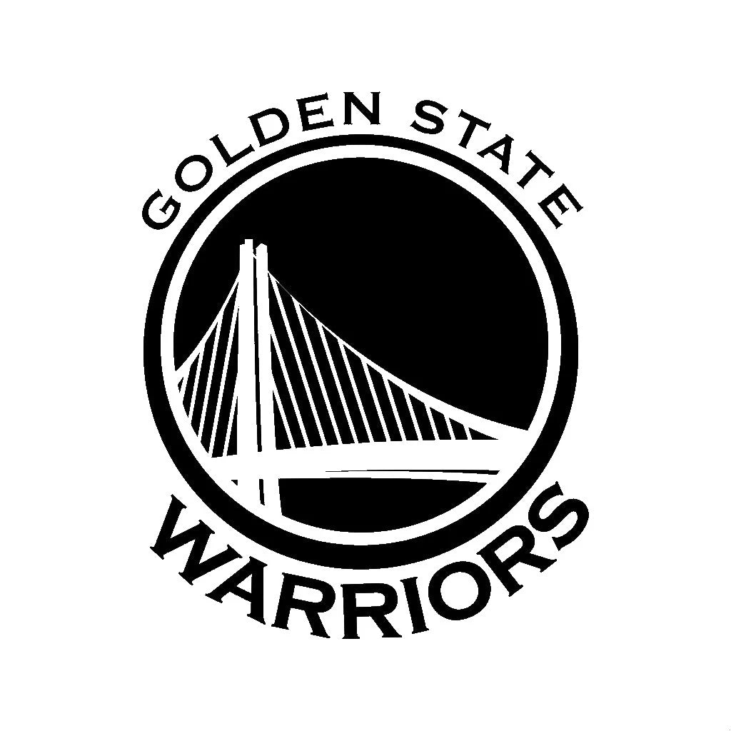 Golden State Warriors Vinyl Decal | Waterproof Car Truck Sticker