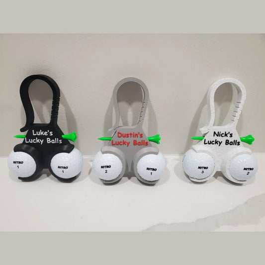 3D printed Golf and tee hold 100 custom names tons of colors