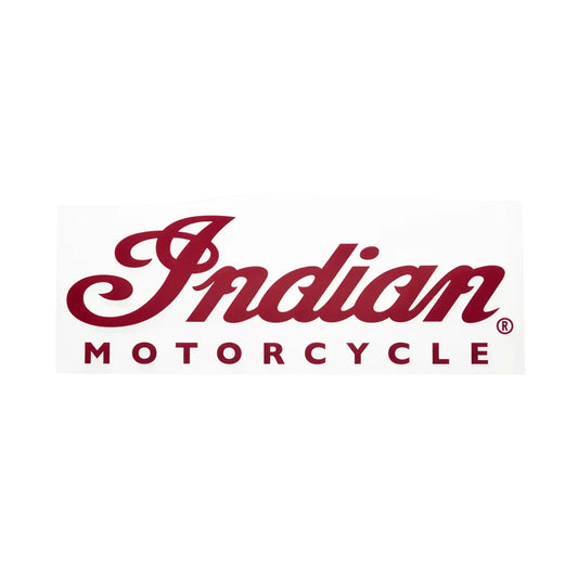Indian Motorcycle Script Logo Vinyl Decal Sticker for Bikes Helmets Toolboxes – Die Cut – New