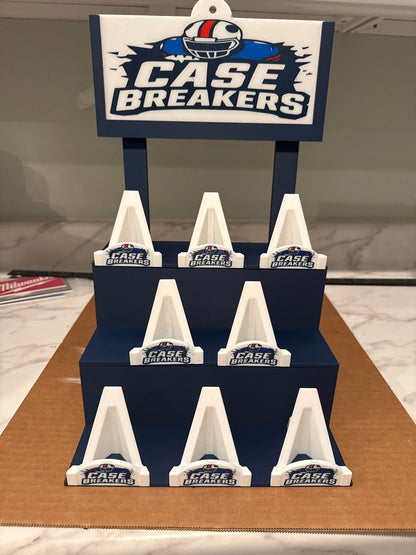 3D Printed Bleacher Multi-Card Display