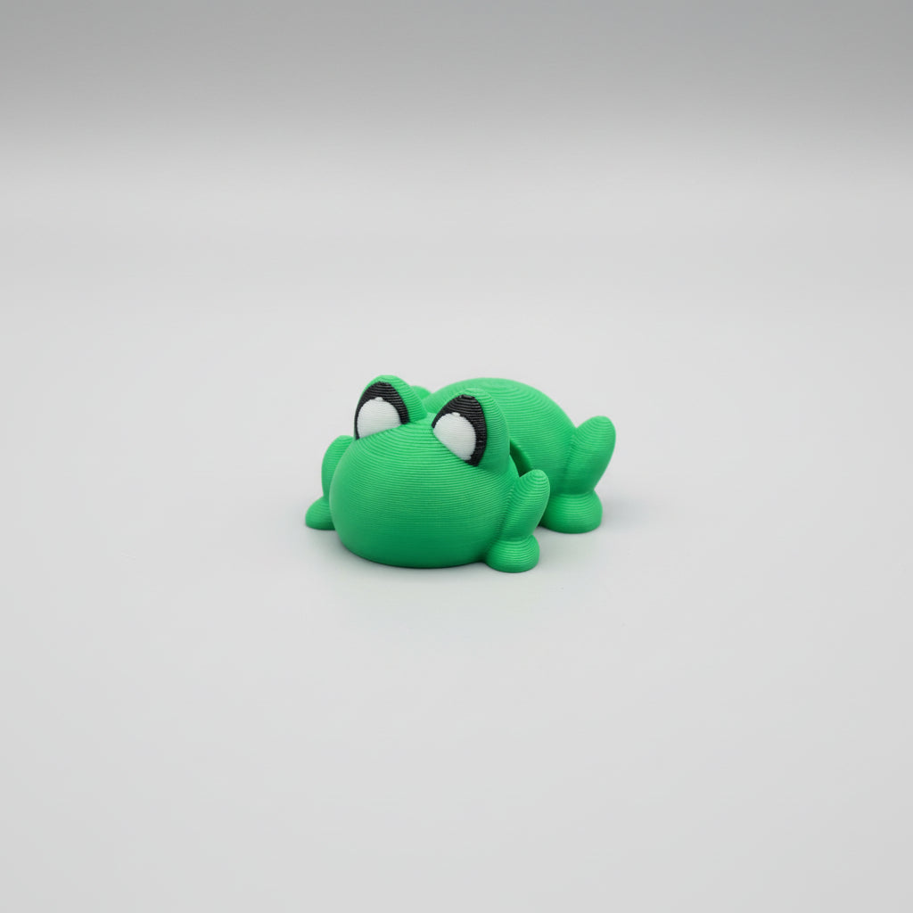 Frog Fidget Toy - Articulated 3D Printed Desk Accessory