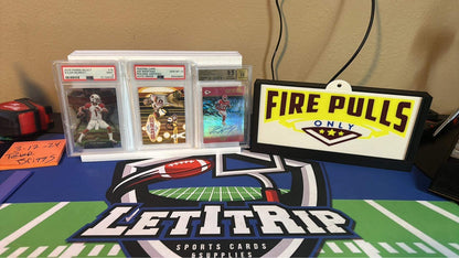 3D Printed Stadium Card Display System with Logo Plate