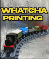 3D Printed Tiny Train Track Starter Kit -All 6 Trains