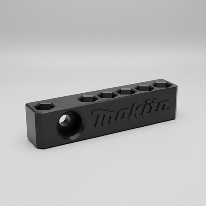 Makita Bit Holder 3D Printed Magnetic Tool Organizer 2 Pack