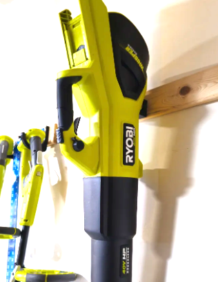 40v Ryobi Leaf Blower Mount 3d Printed