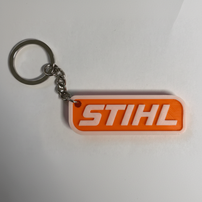 Stihl Keyring 3D Printed Desk Toy Collectible Accessory