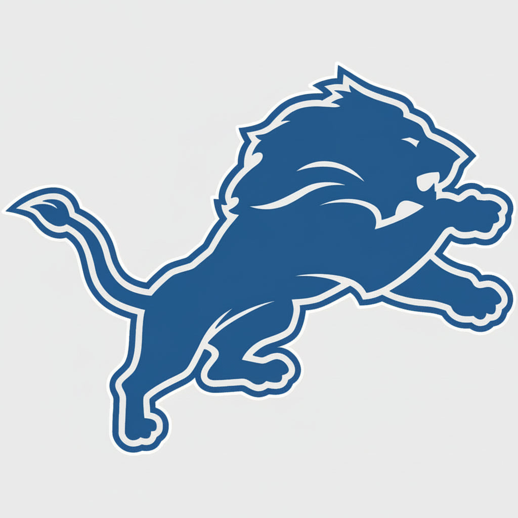 Black panther logo on a white background