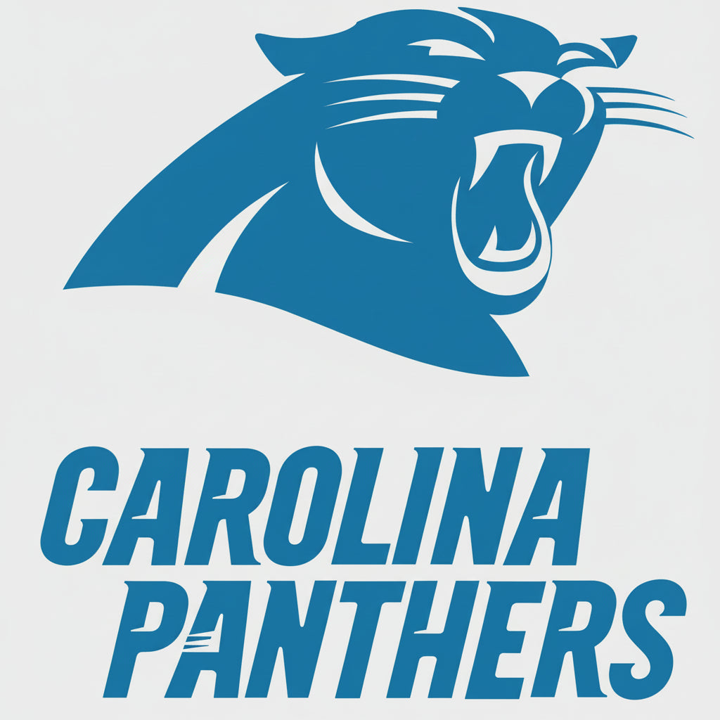 Carolina Panthers NFL Vinyl Decal - Waterproof Car Sticker