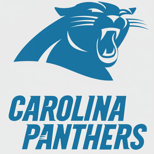 Carolina Panthers NFL Vinyl Decal - Waterproof Car Sticker