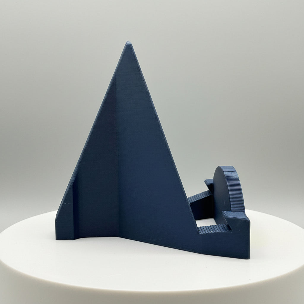3D Printed Michigan Wolverines Card Stand - Blue/Yellow