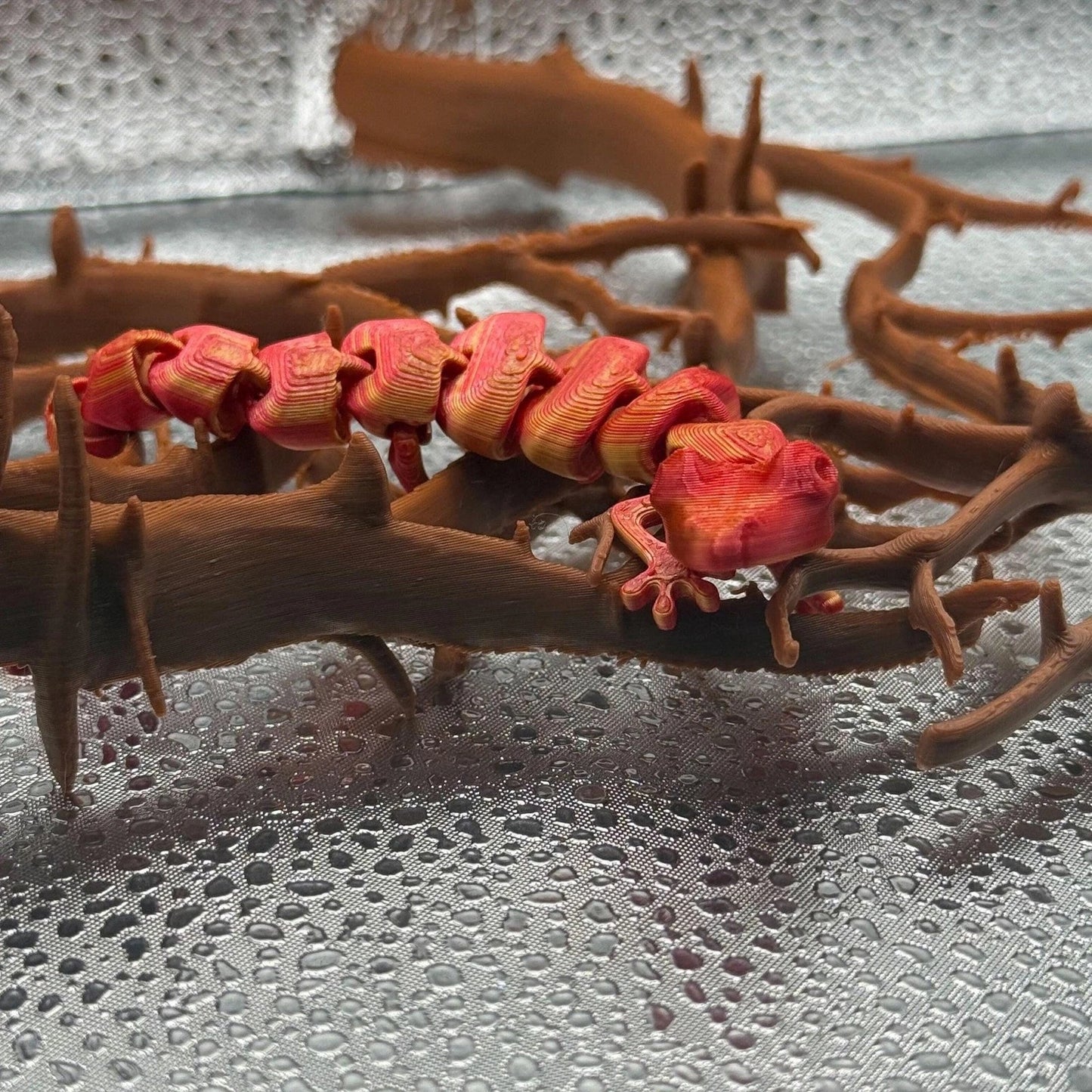 3D Printed Articulated Adult Print-A-Pal Gecko - Just gecko with the flow!