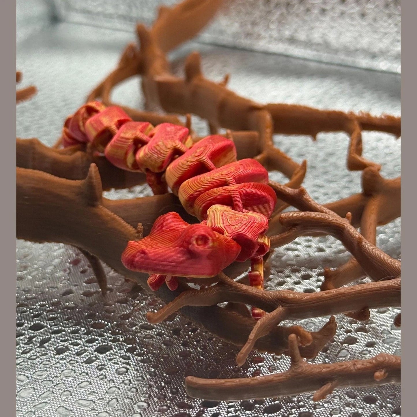 3D Printed Articulated Adult Print-A-Pal Gecko - Just gecko with the flow!