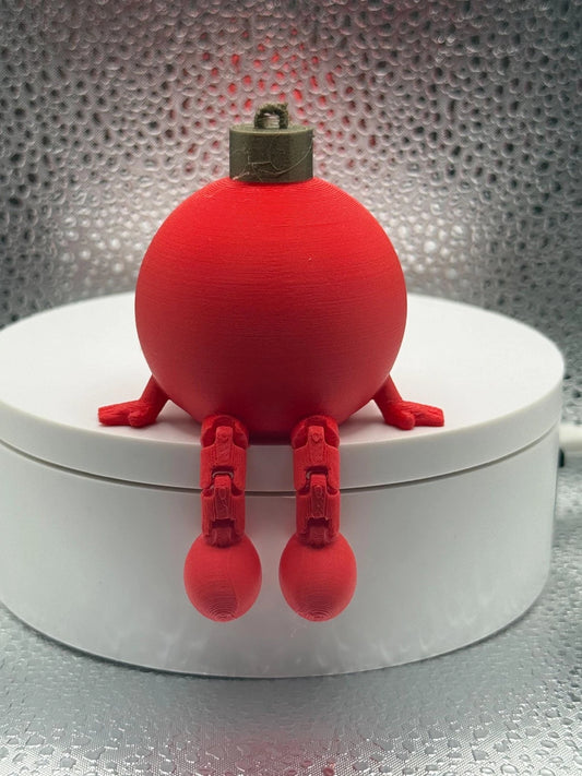 3D Printed Articulated Ornament - Don't just decorate the tree!