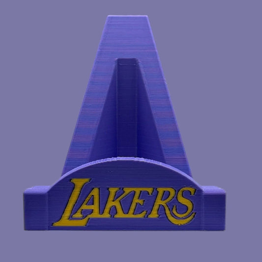 3D Printed Lakers Card Stand- Ready to be put court side!
