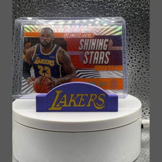 3D Printed Lakers Card Stand- Ready to be put court side!