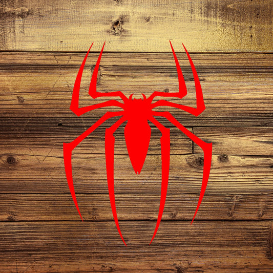 DIY Art Project Paint Reusable Stencil Silhouette - Spider