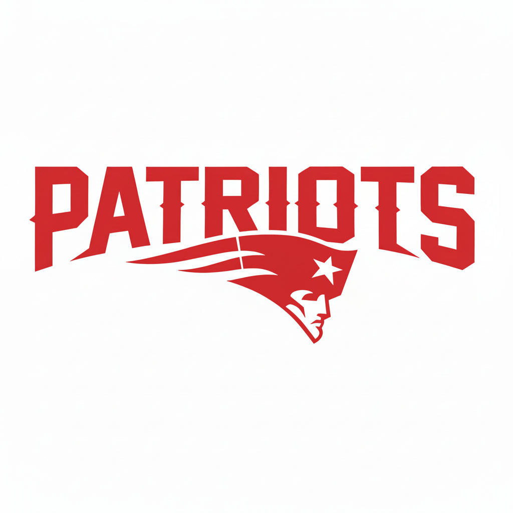 New England Patriots Vinyl Decal - Waterproof Car Sticker