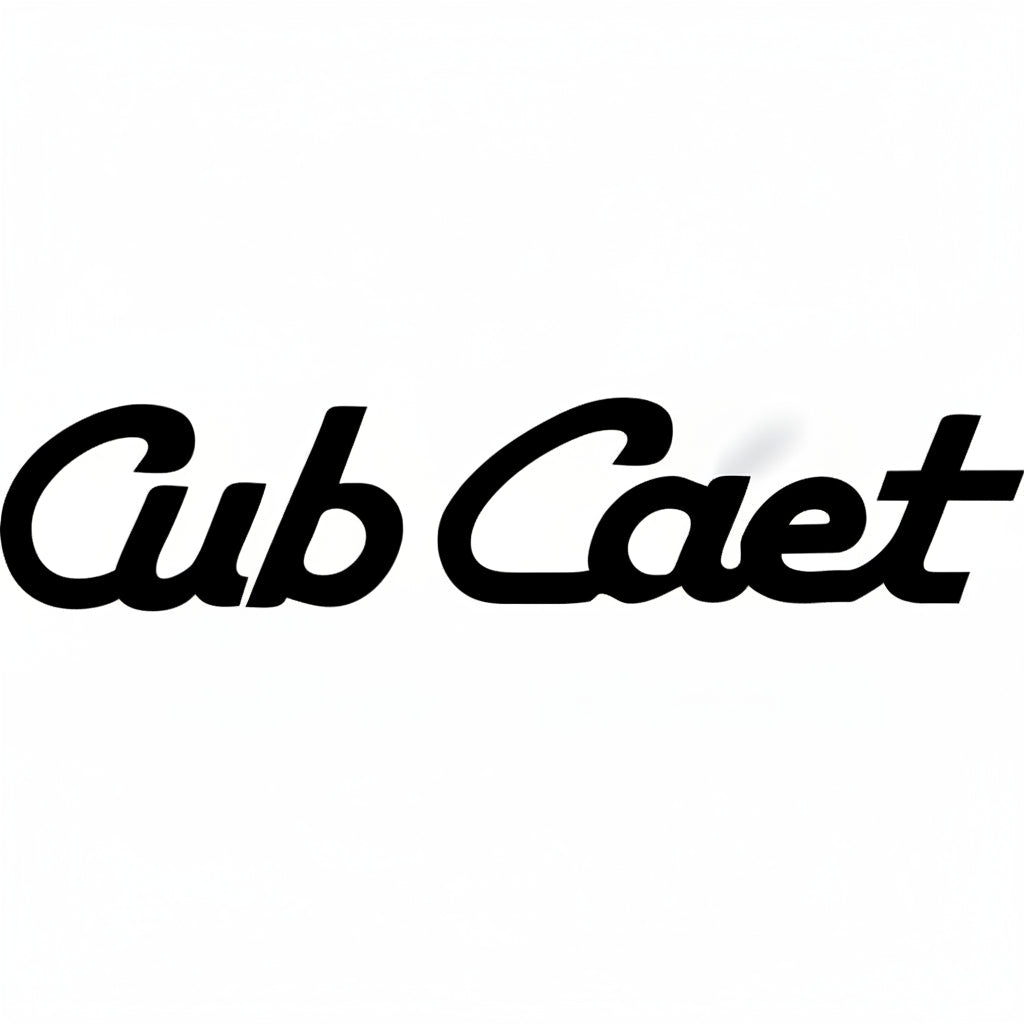 Cub Cadet logo in black text on a white background