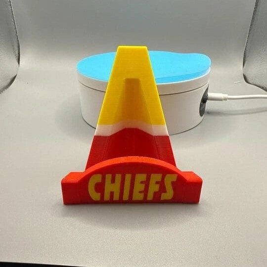 3D Printed Kansas City Chiefs Card Stand