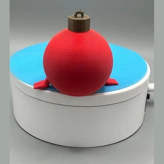 3D printed Articulated Christmas Ornament