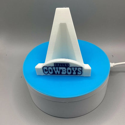 3D printed Dallas Cowboys card stand