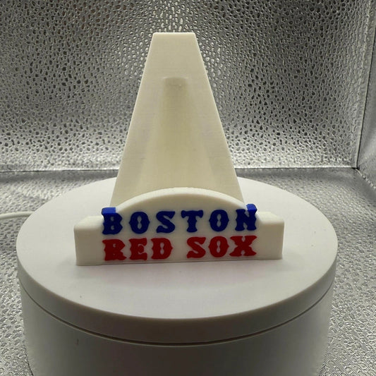 3D Printed Boston Red Sox Card Stand