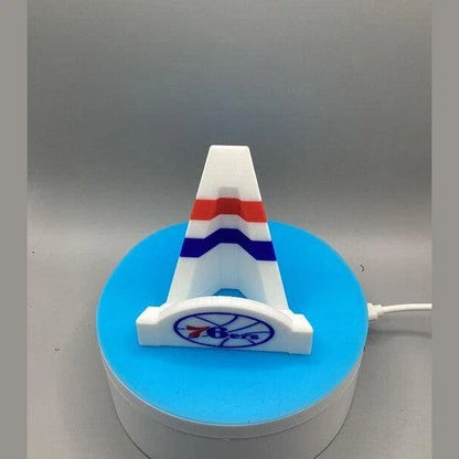 3D Printed Philadelphia 76ers Card Stand