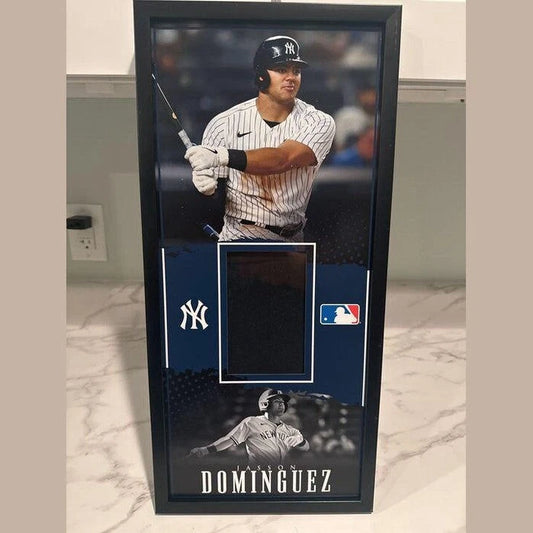 Jasson Dominguez Vinyl Printed PSA or Beckett Graded card Display Case