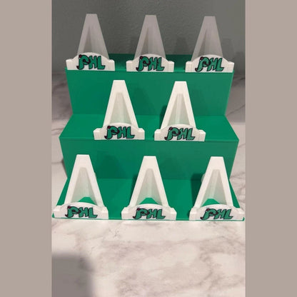 3D Printed Bleacher Multi-Card Display