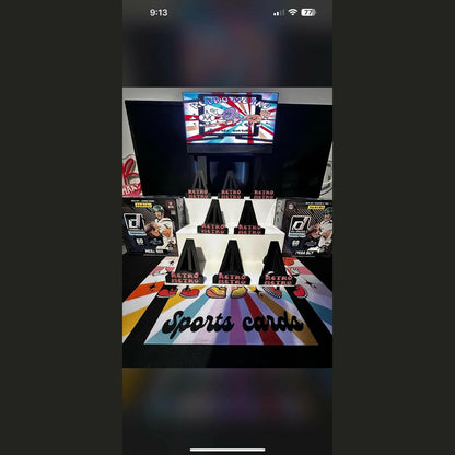 3D Printed Bleacher Multi-Card Display