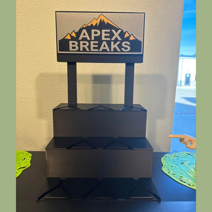 3D Printed Bleacher Multi-Card Display