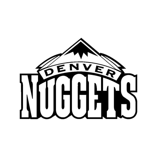 Denver Nuggets Vinyl Decal | Waterproof Car Truck Sticker