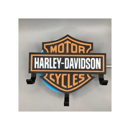 3D Printed 3 Prong Key Holder Harley Davidson