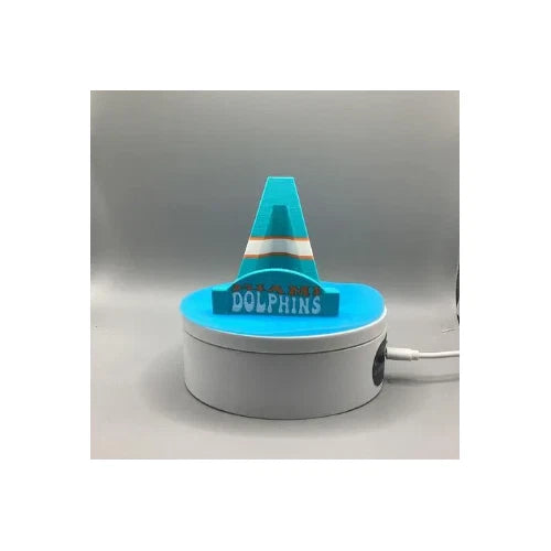 3D Printed Miami Dolphins Card Stand