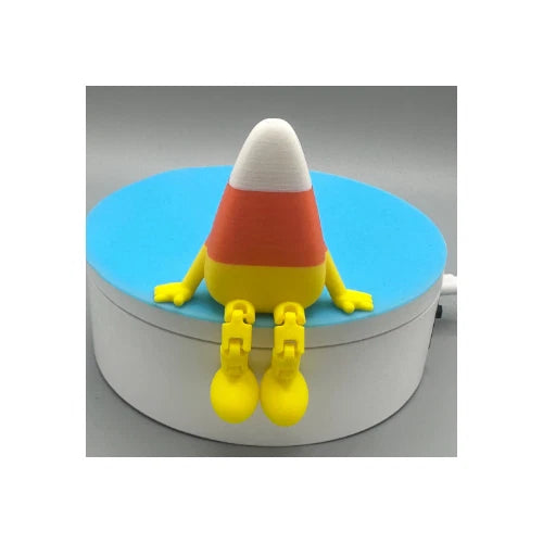 3D Printed Articulated Candy Corn