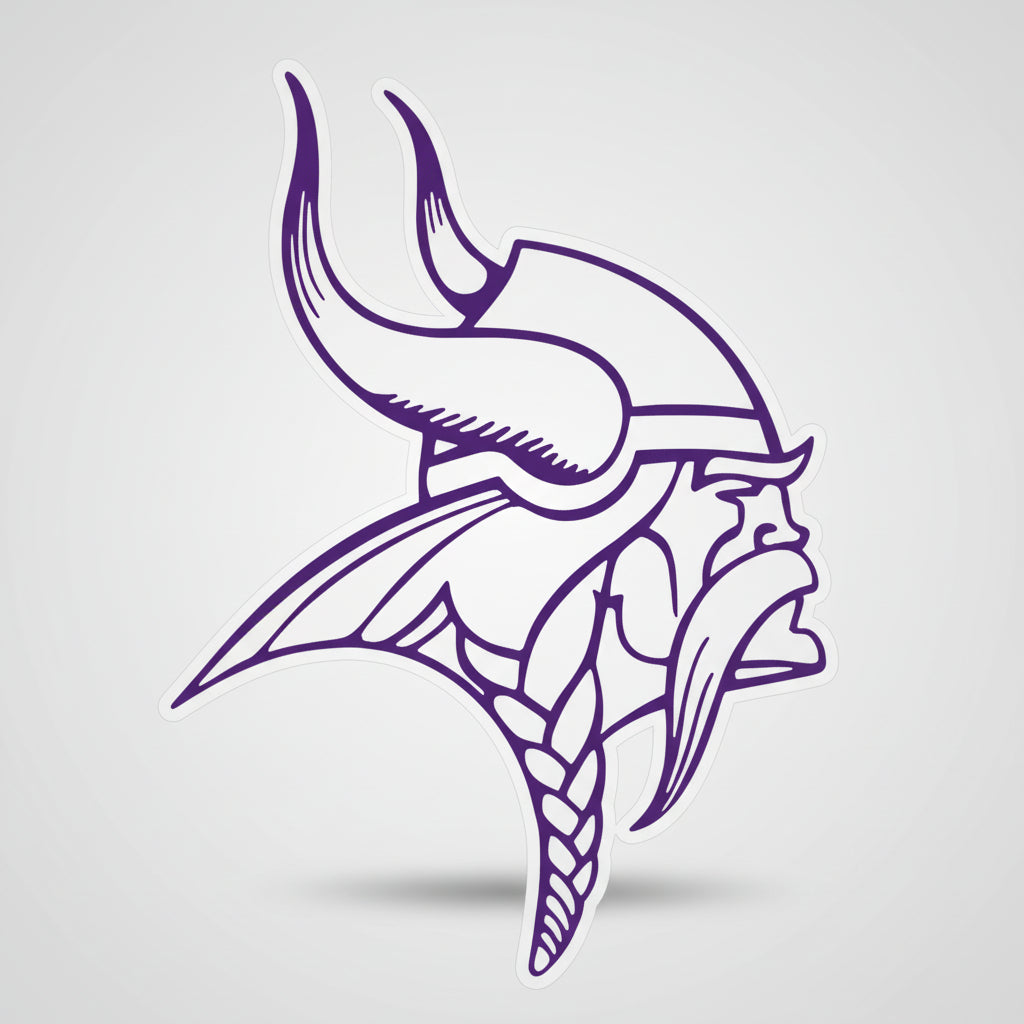 Minnesota Vikings Vinyl Decal Waterproof Car Sticker